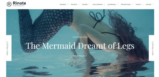 Rinota- Photogrpahy Website Design