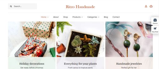 Ritzo - Handmade Website Design