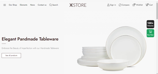 XStore Home Decor02 E-Commerce Site Design