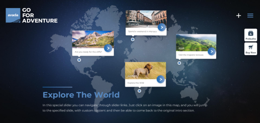 Avada– Adventure Website Design