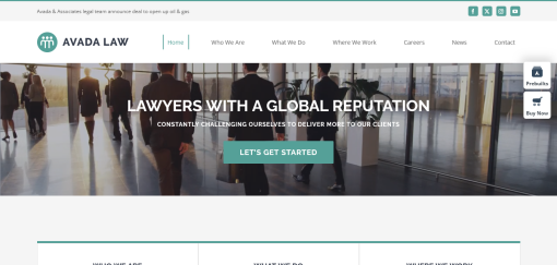 Avada – Law Website Design